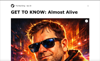 Almost Alive Interview The Real Ding 4/20/2026