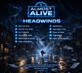 Almost Alive - Headwinds - Back Cover Image