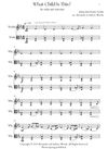 What Child Is This? - for violin & viola