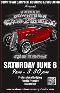 4th Annual Historic Downtown Campbell Car Show 