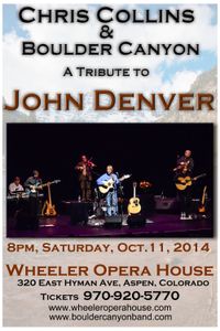Chris Collins and Boulder Canyon A Tribute to John Denver