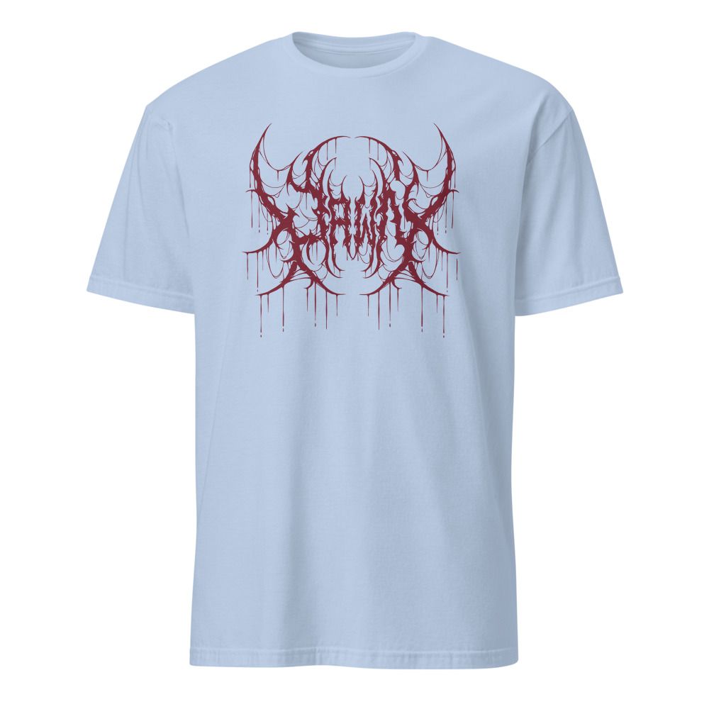 Philly “Jawn” Death Metal Font T-Shirt - Retro baseball colors