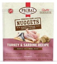 Primal Turkey & Sardine Cubes