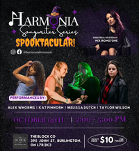 Harmonia Songwriter Series Halloween Spooktacular