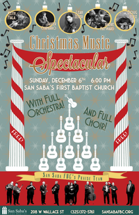 Javier Chaparro in Christmas Music Spectacular