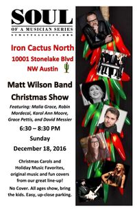 Matt Wilson Band Christmas Show