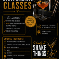 Professional Bartending & Mixology Classes