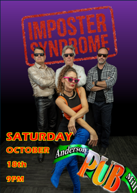 IMPOSTER SYNDROME at Anderson Mill Pub - NO COVER!