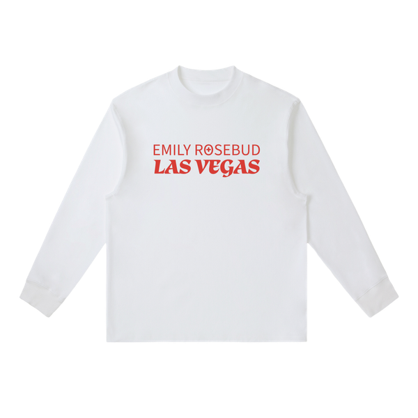 EMILY ROSEBUD LAS VEGAS LIFEGAURD LONGSLEEVE  SHIRT