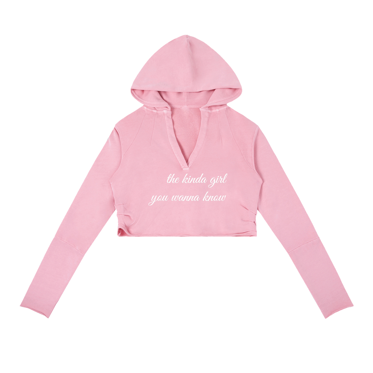 Lyric Vintage Raw Edge Hoodie