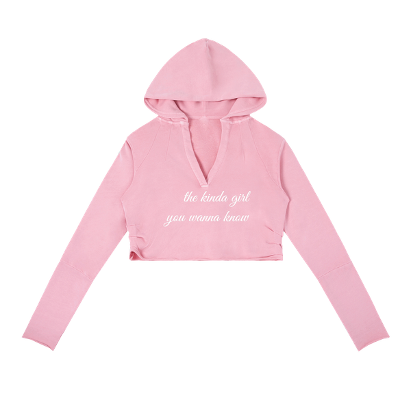 Lyric Vintage Raw Edge Hoodie