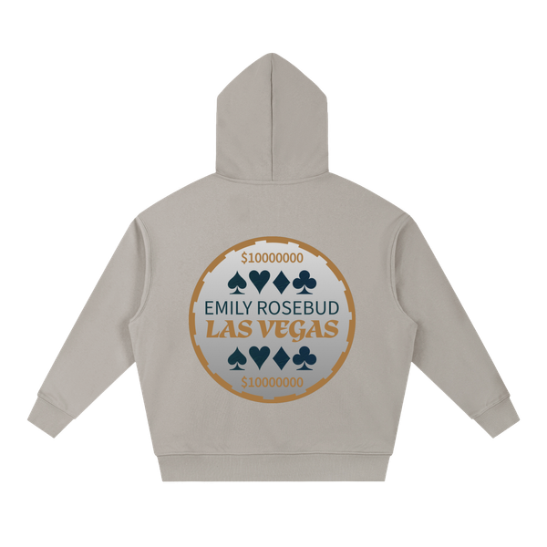EMILY ROSEBUD LAS VEGAS $1000000 CASINO CHIP HOODIE