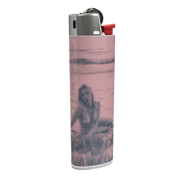 Limited Edition Emily Rosebud Kauai Beach Bic Lighter