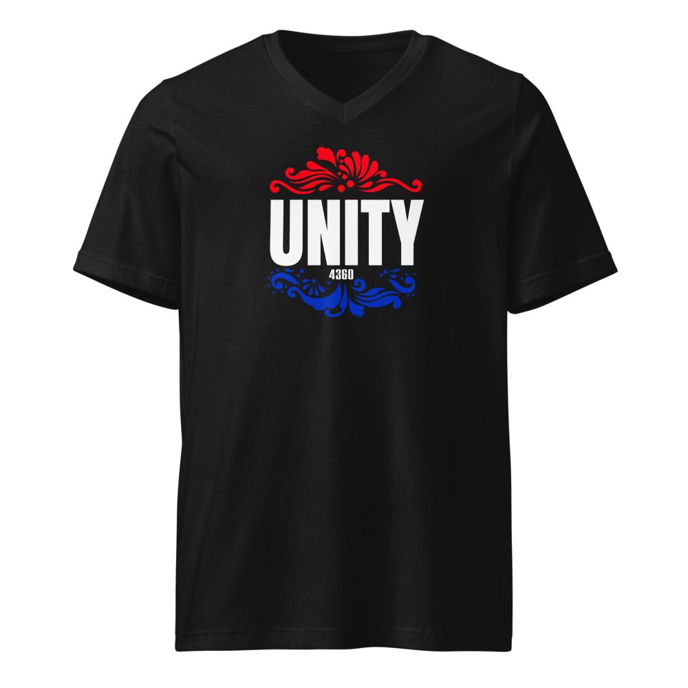 Unity Unisex V-Neck Tee | Bella + Canvas 3005