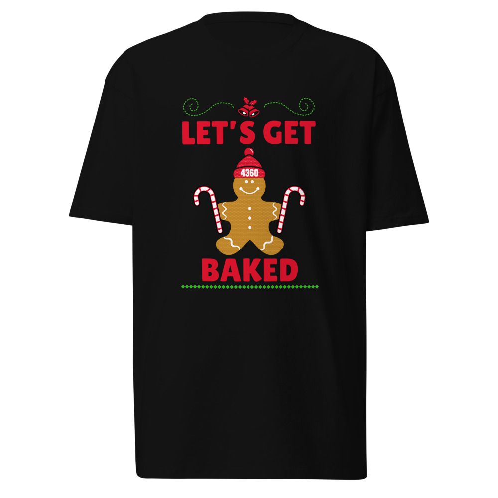 Lets get baked Men's Premium Heavyweight Tee | Cotton Heritage MC1086