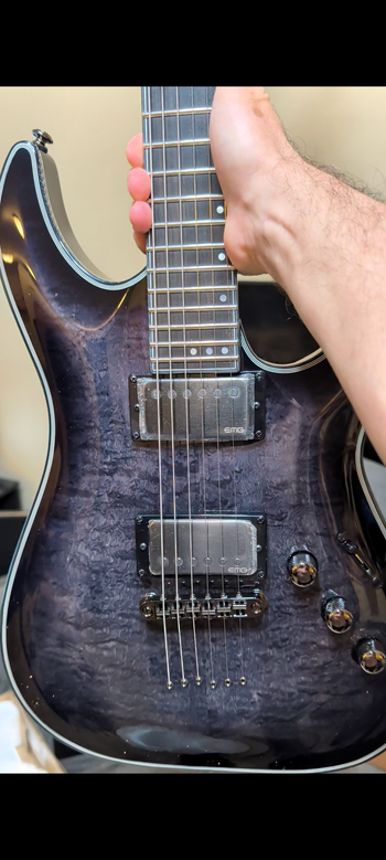 Newest addition, Schecter Hellraiser C-1
