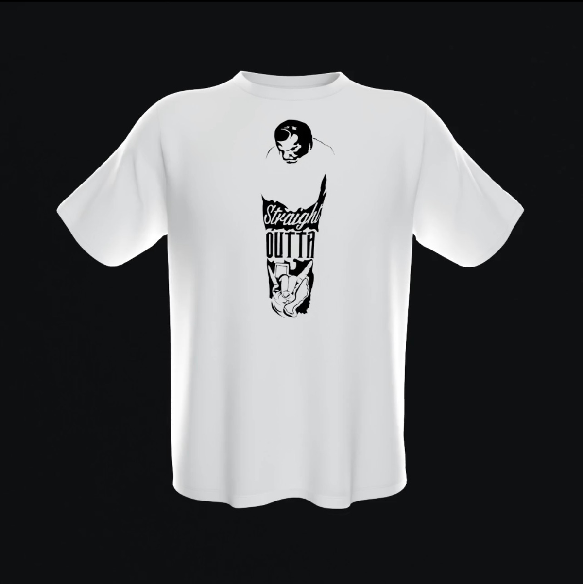 Straight Outta Texas  T - SHIRT