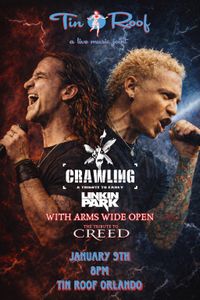 Crawling A Tribute To Early Linkin Park & With Arms Wide Open Live!