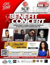 Sickle Cell Foundation of Palm Beach County & Treasure Coast Benefit Concert.⁠