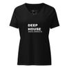 Women's Relaxed V-Neck T-Shirt | Bella Canvas 6405CVC