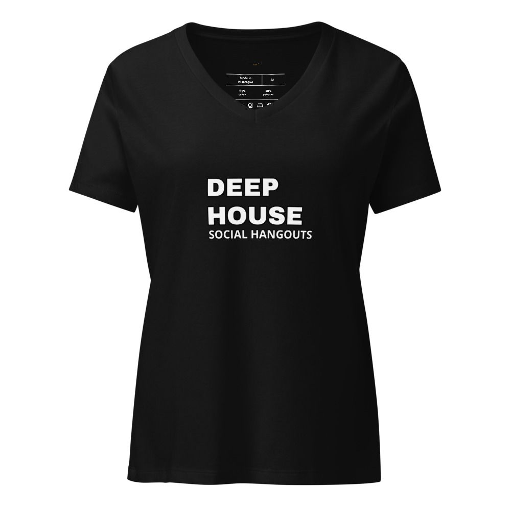 Women's Relaxed V-Neck T-Shirt | Bella Canvas 6405CVC