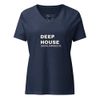 Women's Relaxed V-Neck T-Shirt | Bella Canvas 6405CVC