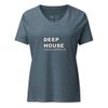 Women's Relaxed V-Neck T-Shirt | Bella Canvas 6405CVC