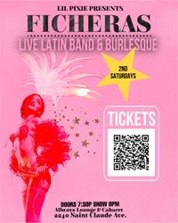 Ficheras - Burlesque with Live Latin Band 