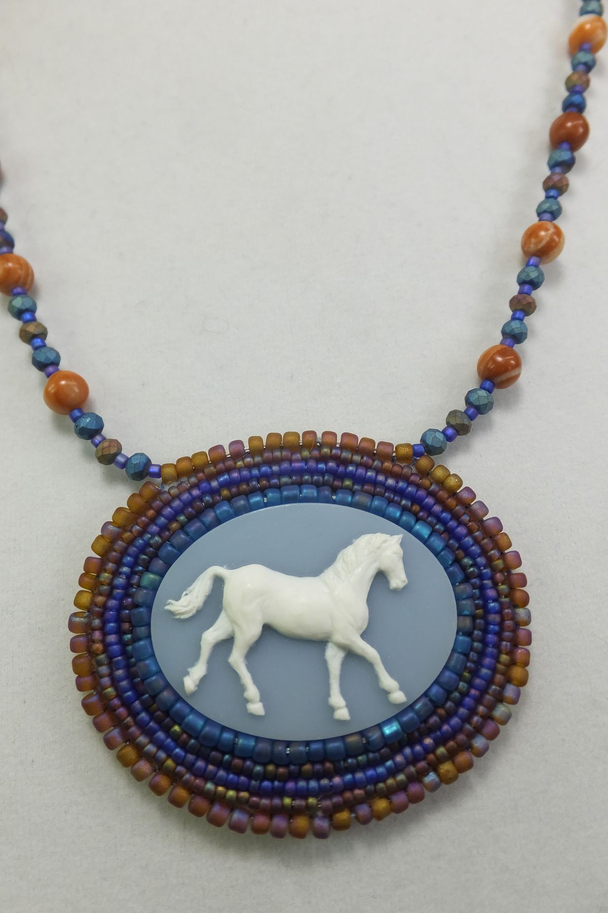 Horse cameo