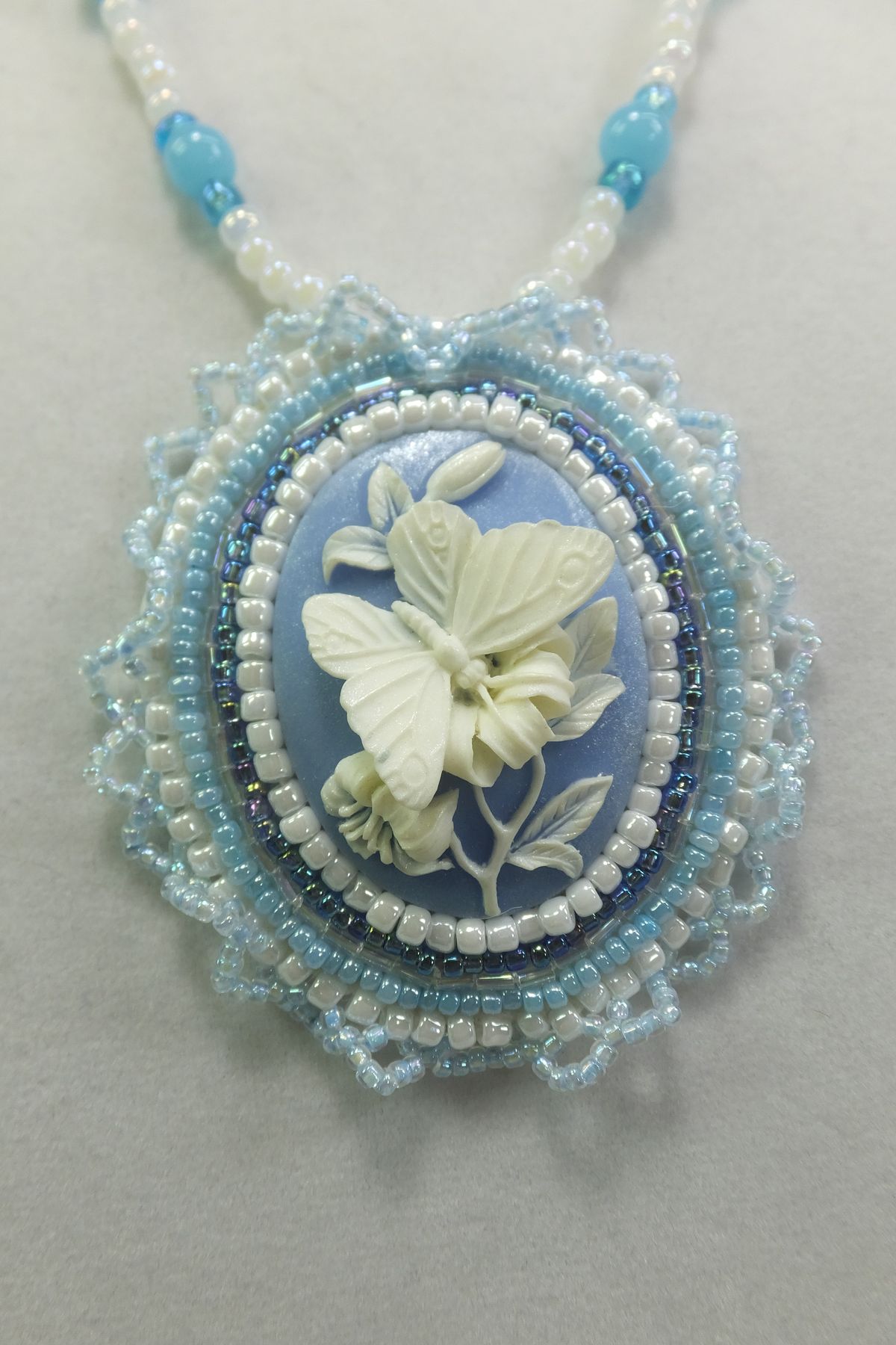 Butterfly cameo