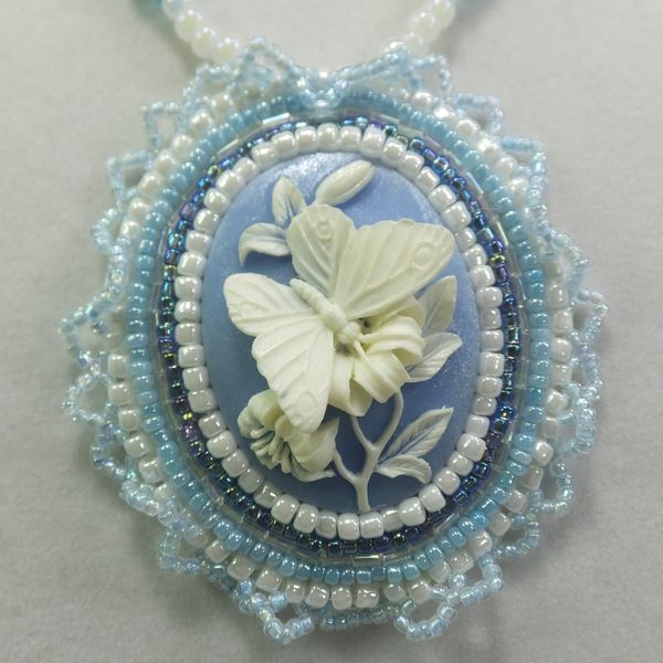 Butterfly cameo