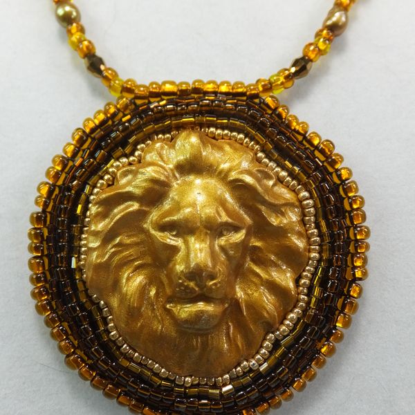 Golden Lion's head
