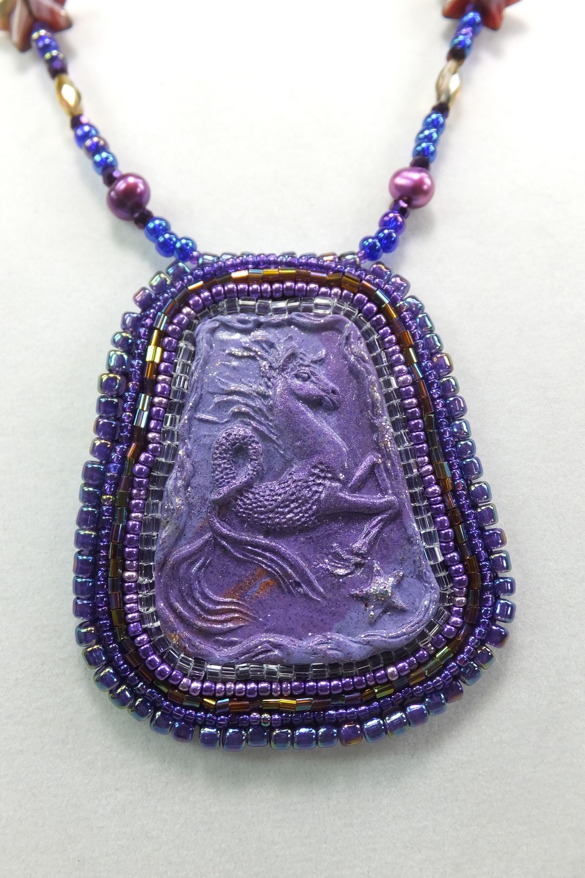 Deep purple Merhorse