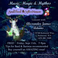 SURPRISE LIVE CONCERT with Alexander James Adams!!!!