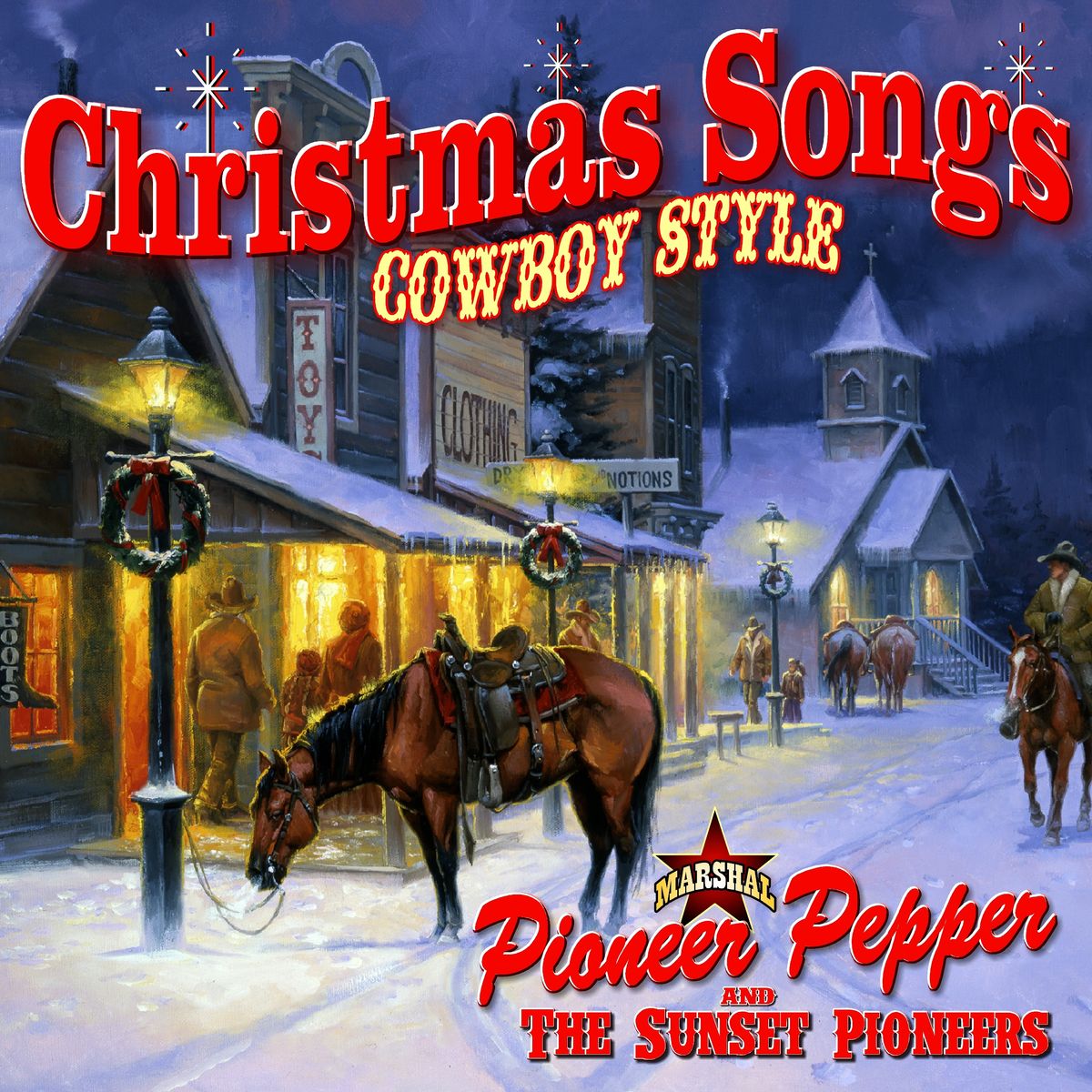 Christmas Songs Cowboy Style - CD