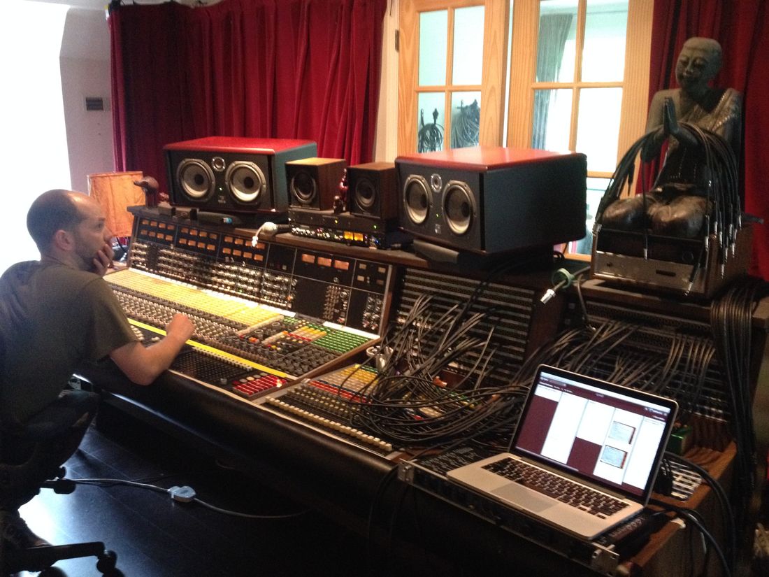 Bill Moriarty, hard at work.
