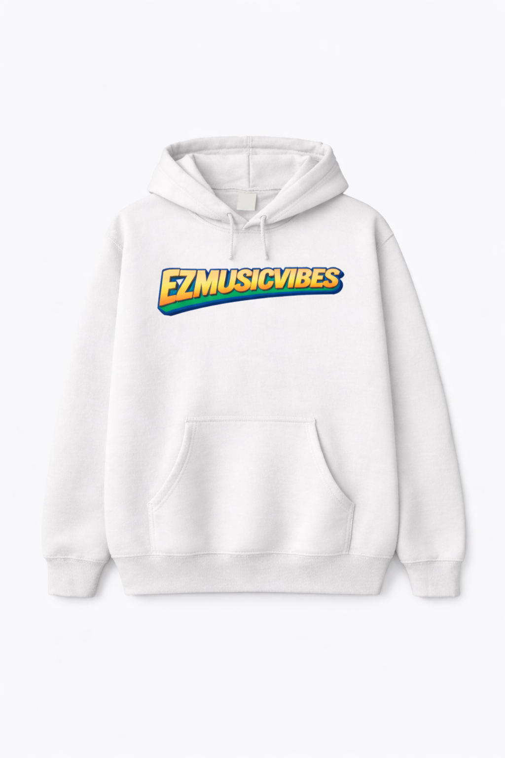 White EZMUSICVIBES Hoodie
