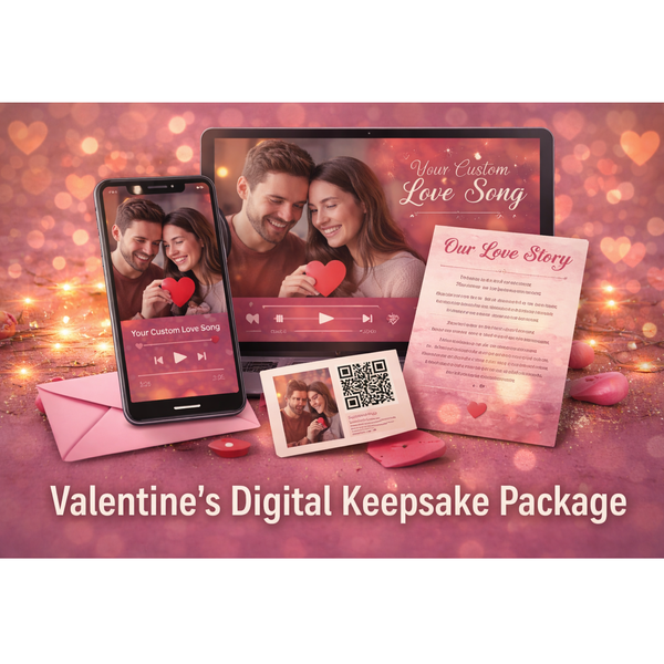 Valentine's Digital Keepsake Package