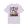 "Produced by Victor Zee." | Unisex Organic Oversized High Neck Tee