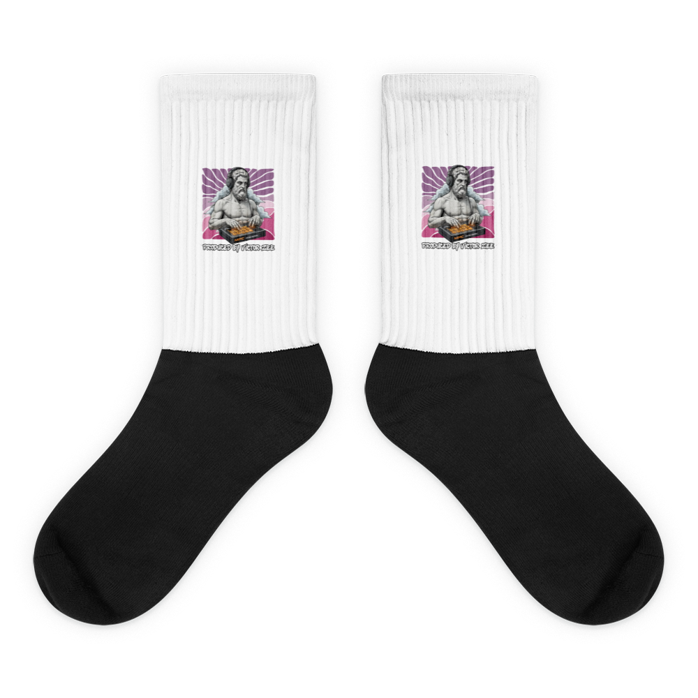 "Produced by Victor Zee." | Long Socks