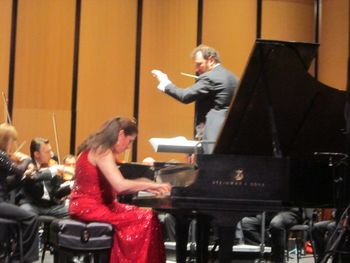 Gottschalk with Maestro Rondelli
