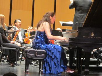 Susan solo with The Chicago Philharmonic
