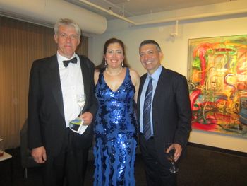 Susan with Patrons
