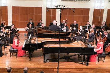 Poulenc Concerto for Two Pianos with Irina Feoktistova
