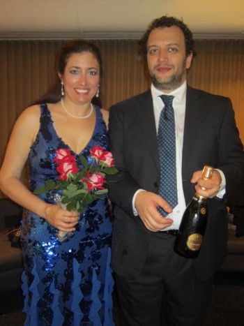 Susan with Mattia Rondelli
