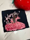"Kanysha" Black Tee