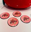 "Kanysha" - Strawberry Buttons