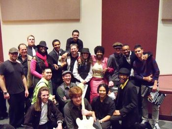 Faye Carol & Sista Kee with LMC Students
