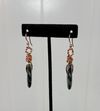 Diopside earrings