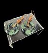 Diopside earrings